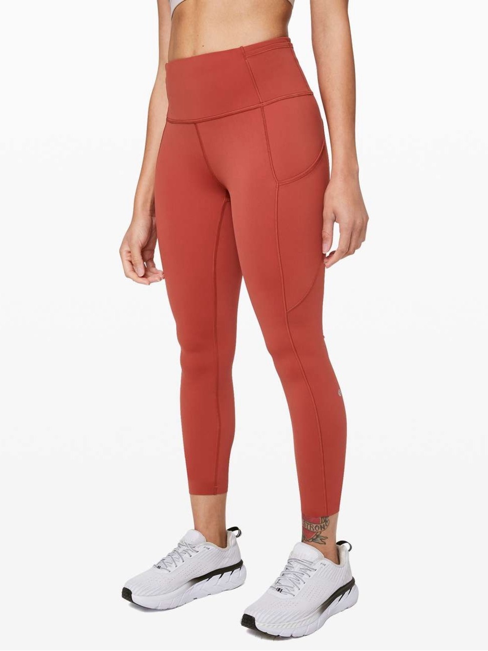 Lululemon Fast and Free Tight II 25" *Non-Reflective Nulux| Cayenne|